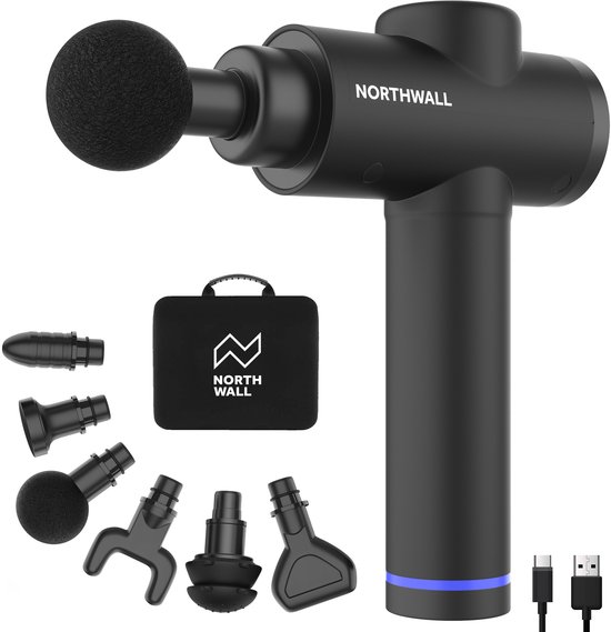 Northwall Prime massage gun voor sport en spierherstel